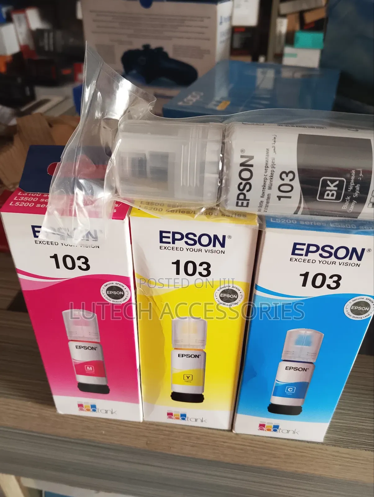 Epson Compatible Ink 103 All Colors