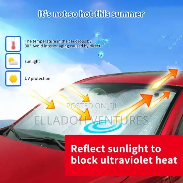 Foldable Windscreen Sunshield