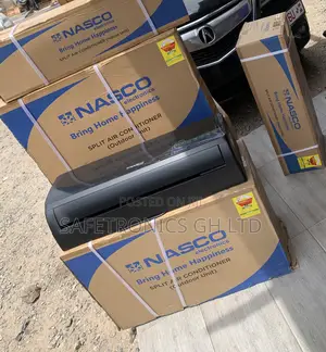 Ultra Modern Black 1.5 Horsepower Split Type Black Nasco Ac