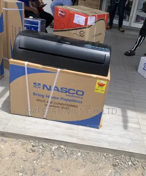 Eco Friendly Nasco Black 1.5 Horsepower Split Type Ac