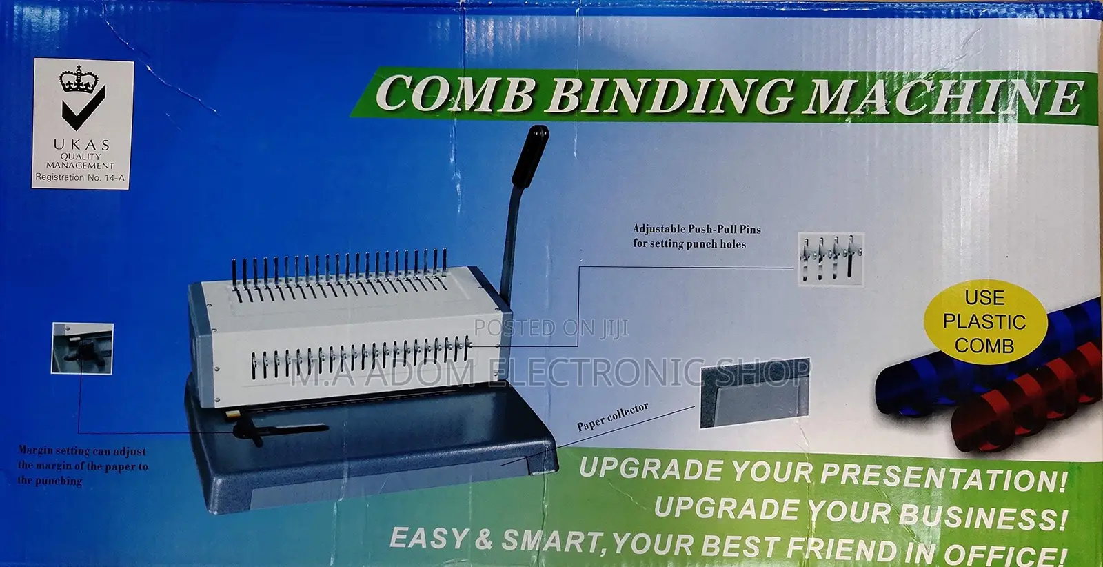 Master Plus 2088 Comb Binding Machine