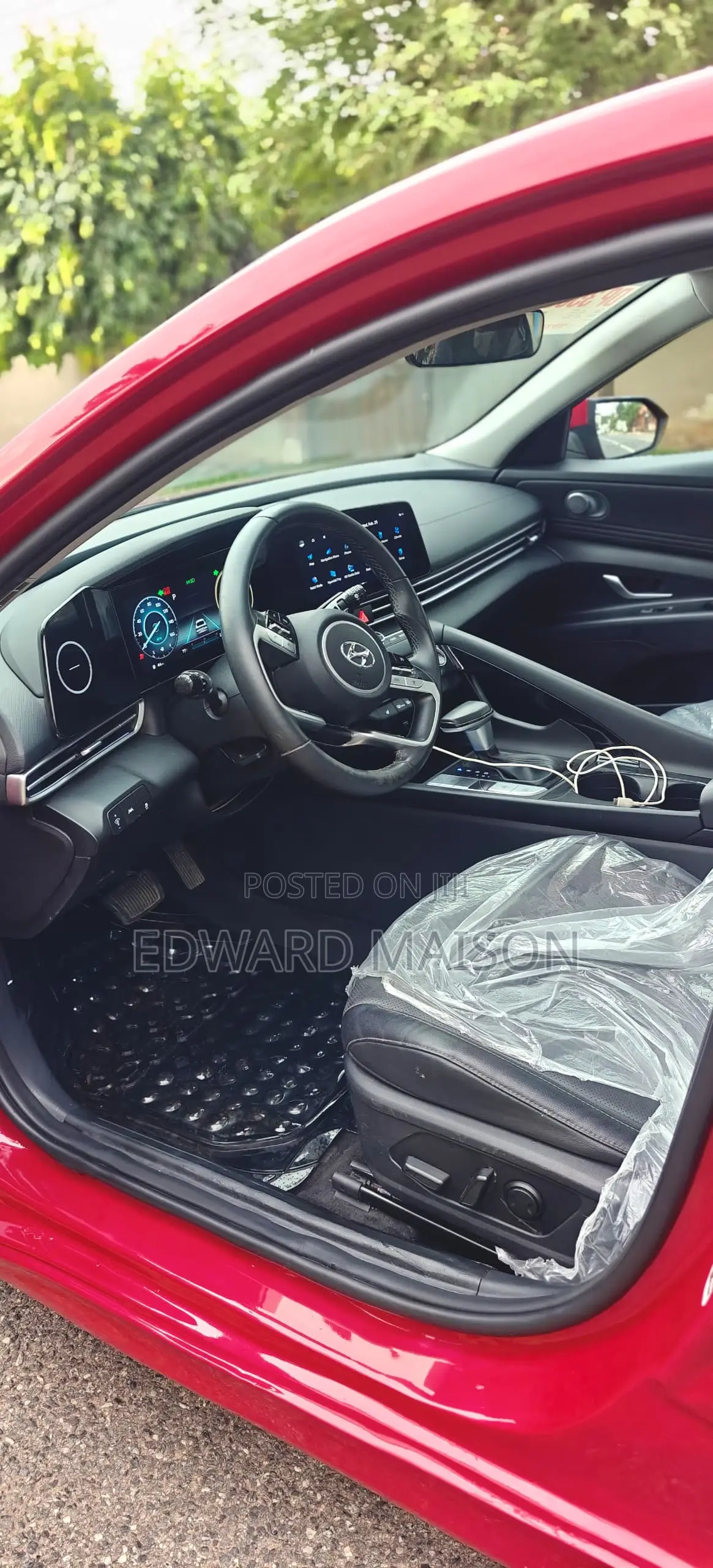 Hyundai Elantra Limited 2023 Red