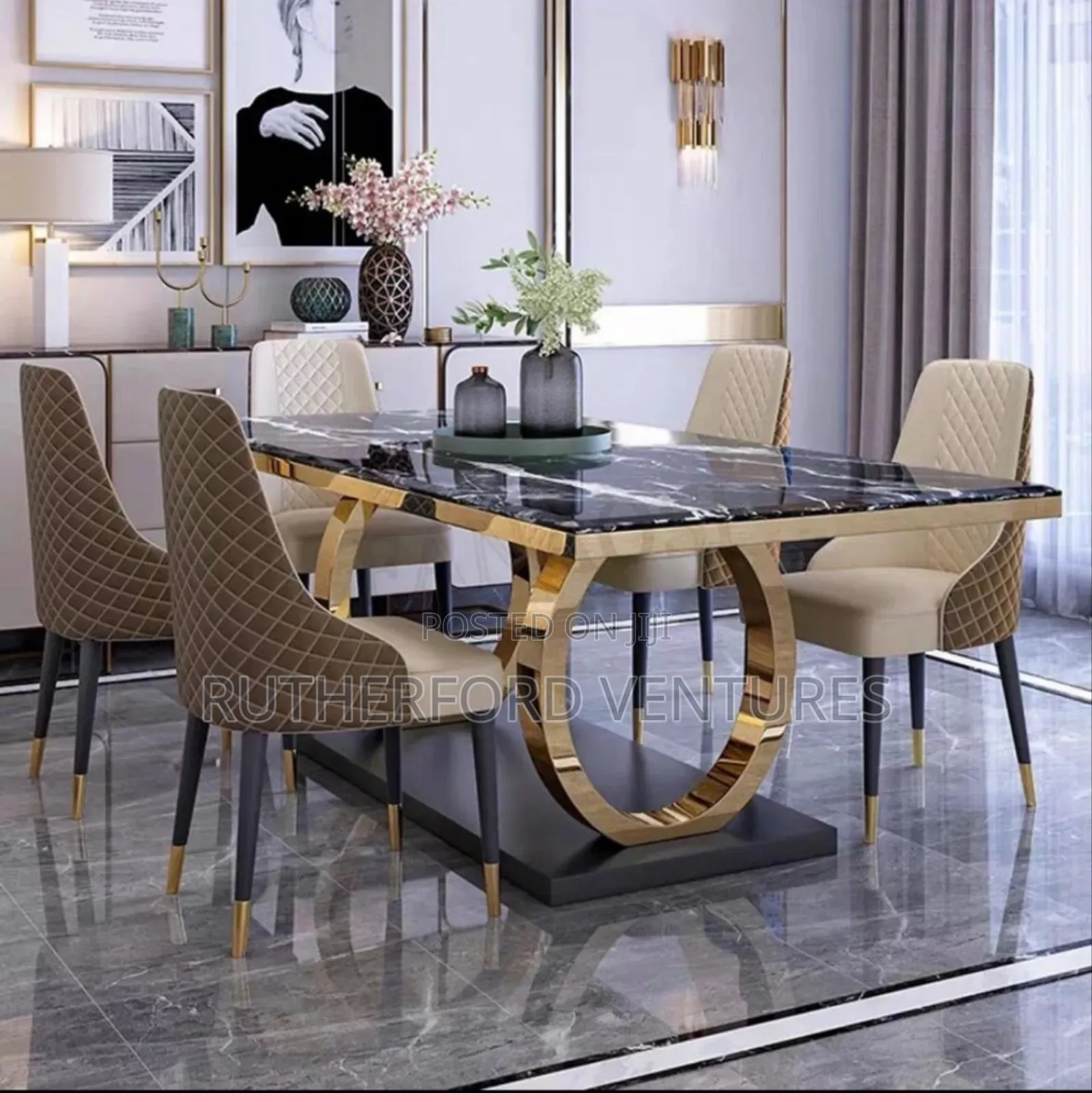 Classic Exe, Dining Table And Chairs