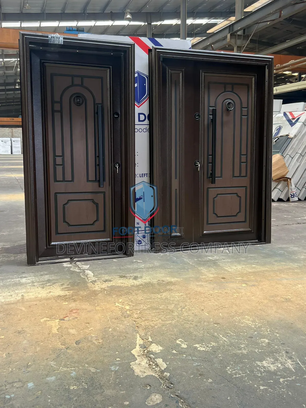 High Quality Marine Hard Wood Heavy Duty Security Door 11⁄2