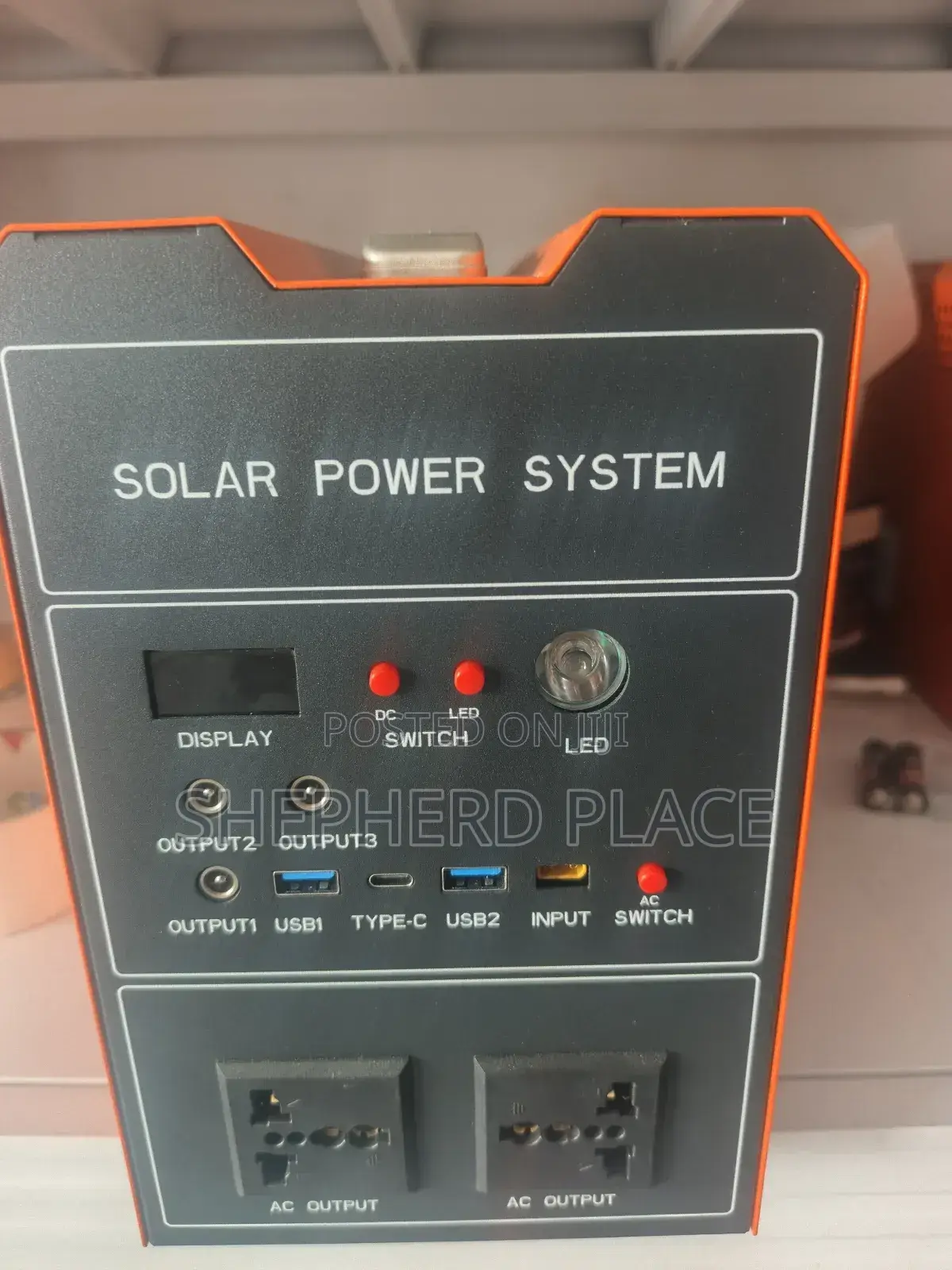 1000watts Portable Power Station and Solar Panel Set ( Rechargeable )
