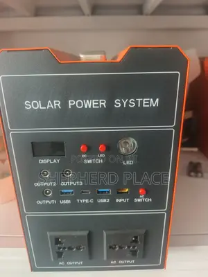 1000watts Portable Power Station and Solar Panel Set ( Rechargeable )