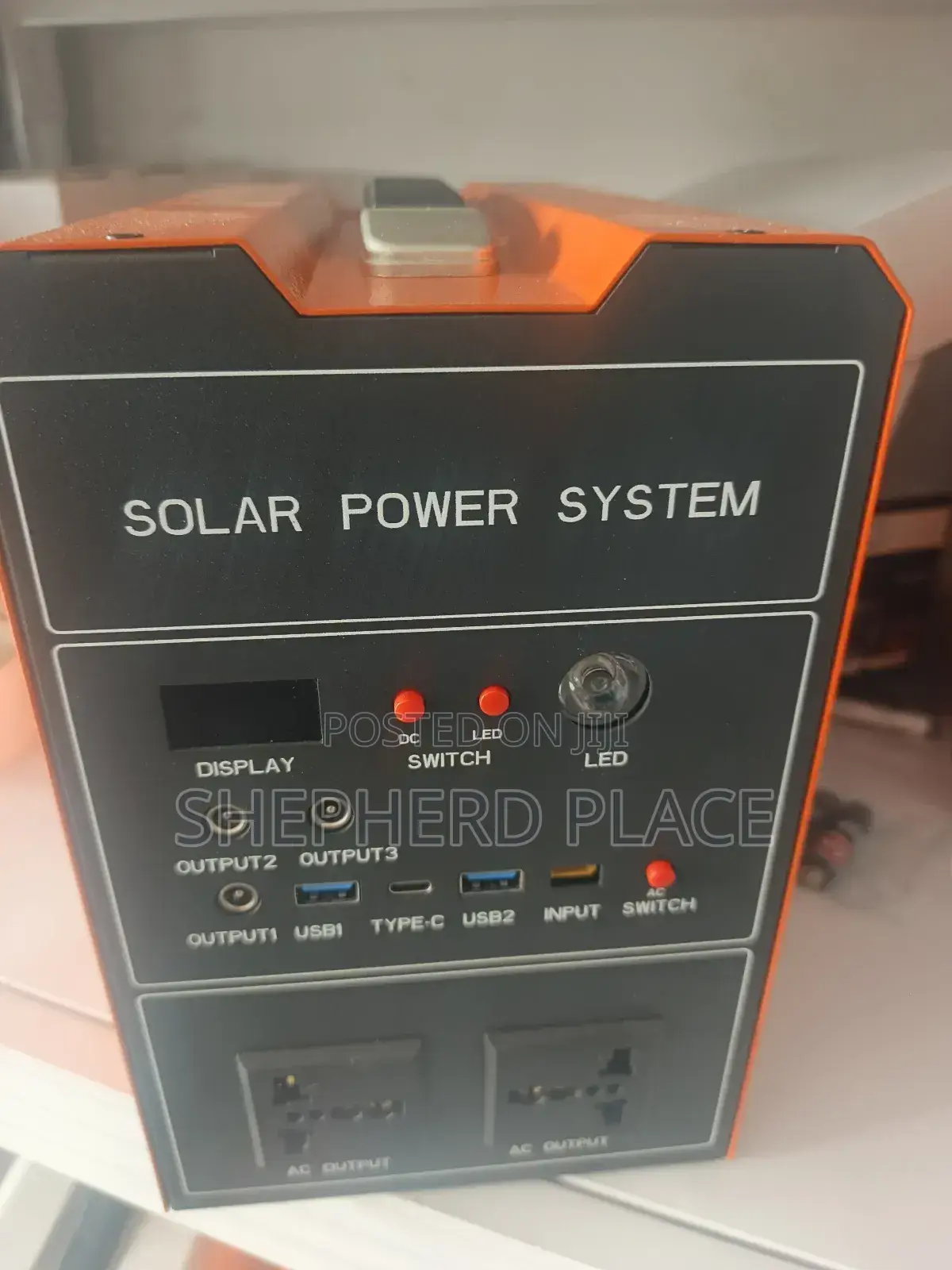 1000watts Portable Power Station and Solar Panel Set ( Rechargeable )