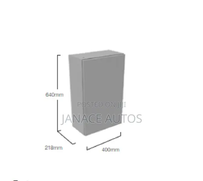 Roper Rhodes 400mm Wall Cupboard Carcass Only - Graphite Grey