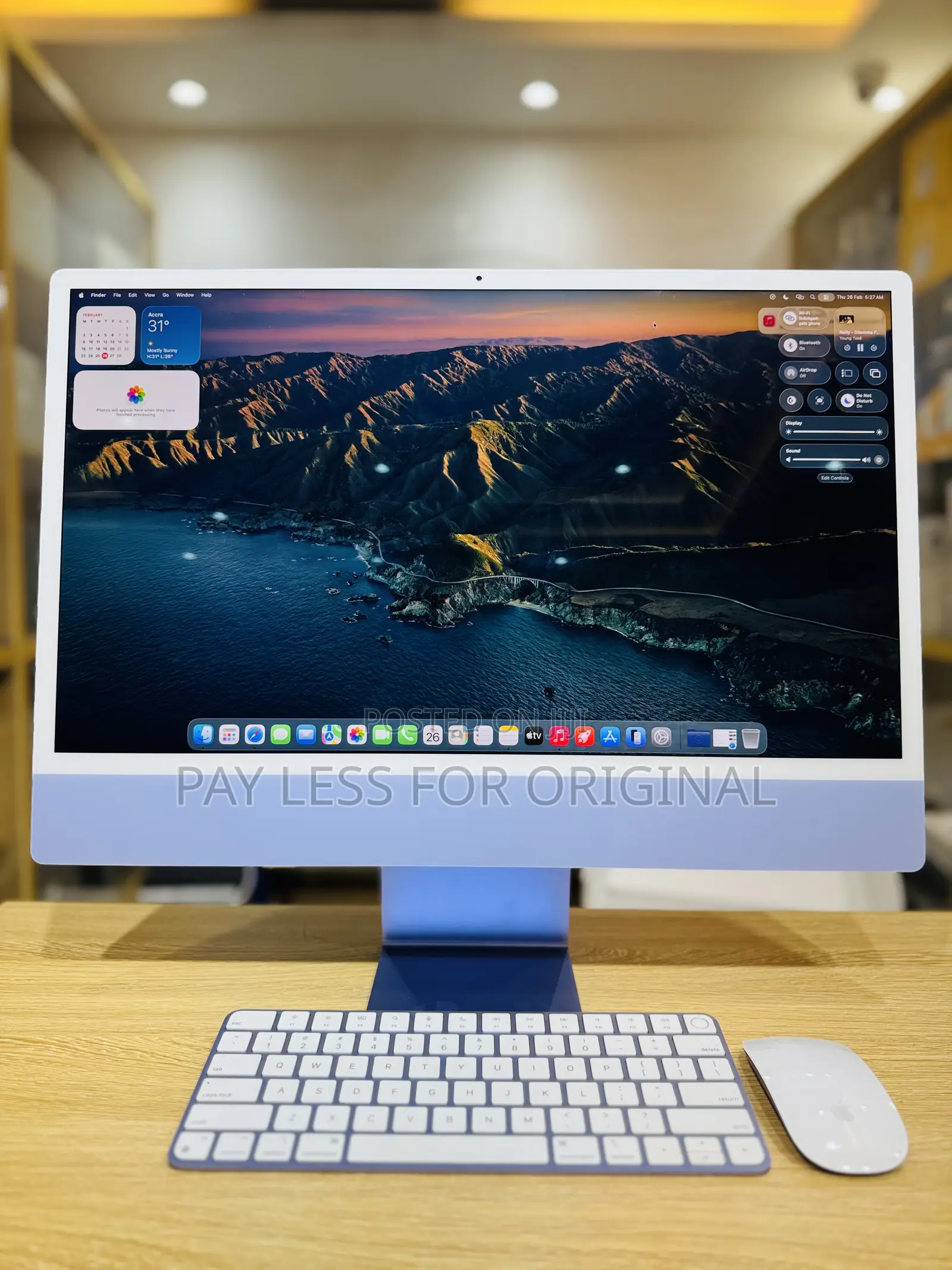Desktop Computer Apple iMac M1 8GB Apple M1 SSD 256GB