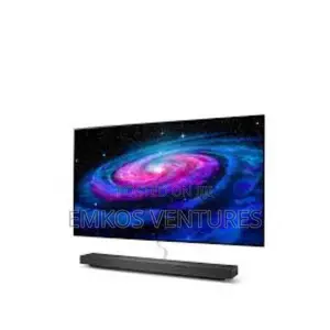65-Inch Smart Oled Tv From Lg's 2020 Wx "Wallpaper" Series.