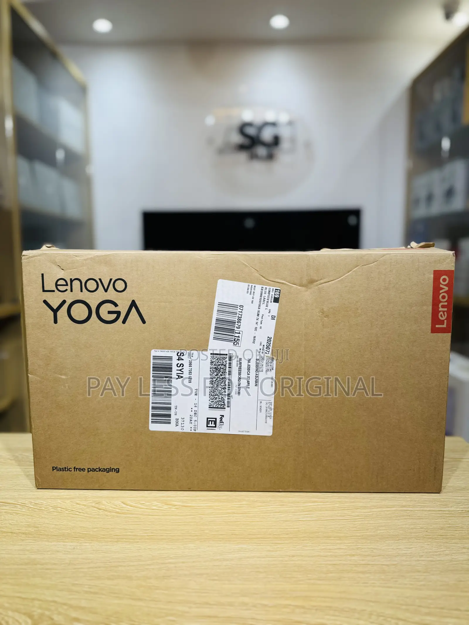 New Laptop Lenovo Yoga 7i 16GB Qualcomm Snapdragon X Elite SSD 512GB