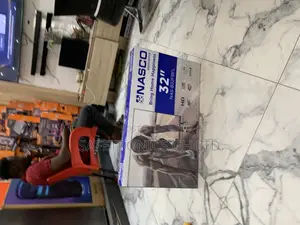 Authentic Black 32 Inch Nasco Satellite Full Hd Tv