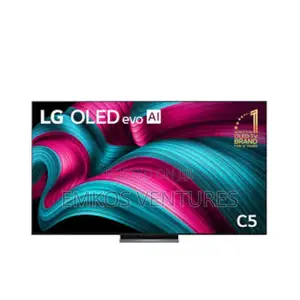 83-Inch Model From Lg's 2025 C5 Series of Oled Evo Tvs.