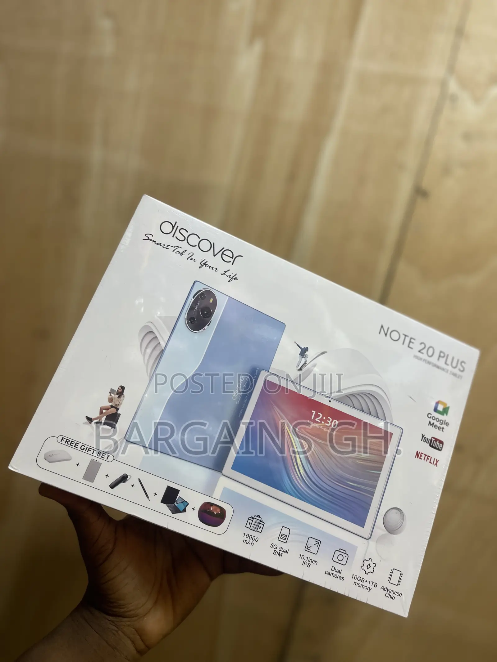 New Discover Note 20 Plus 1 TB Black