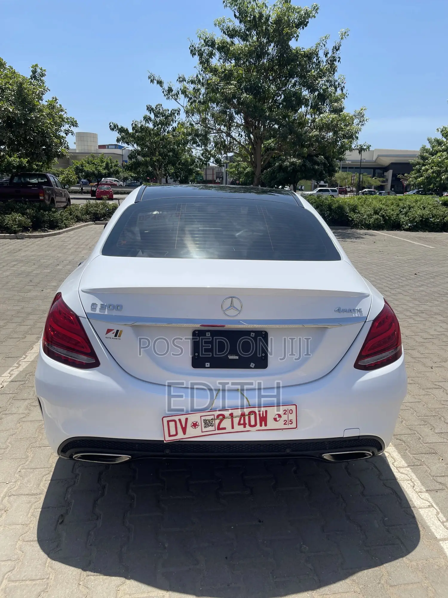 Mercedes-Benz C300 Sport 4Matic Sedan AWD (2.0L 4cyl 7A) 2017 White