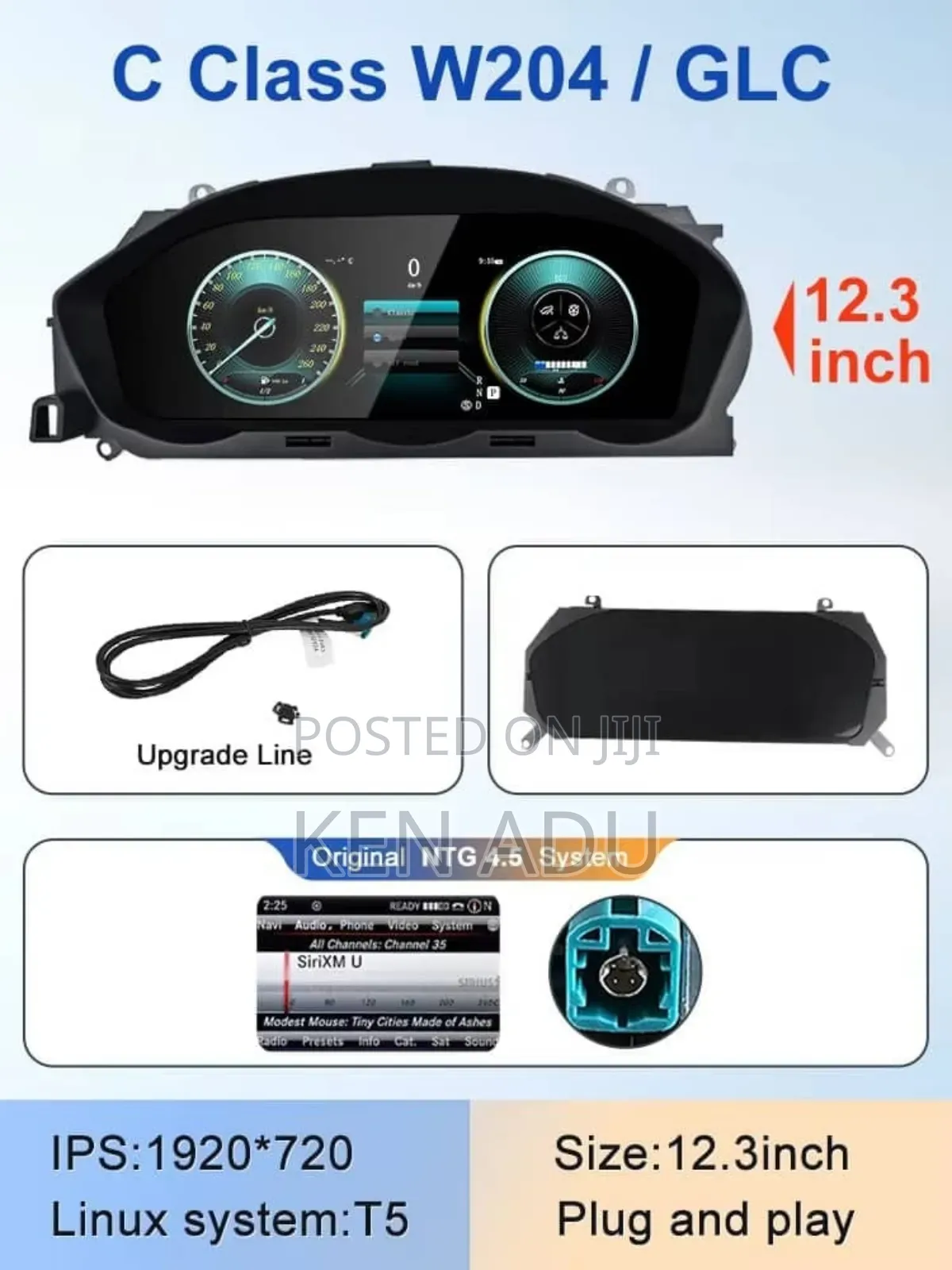 Mercedes Benz W204 Speedometer