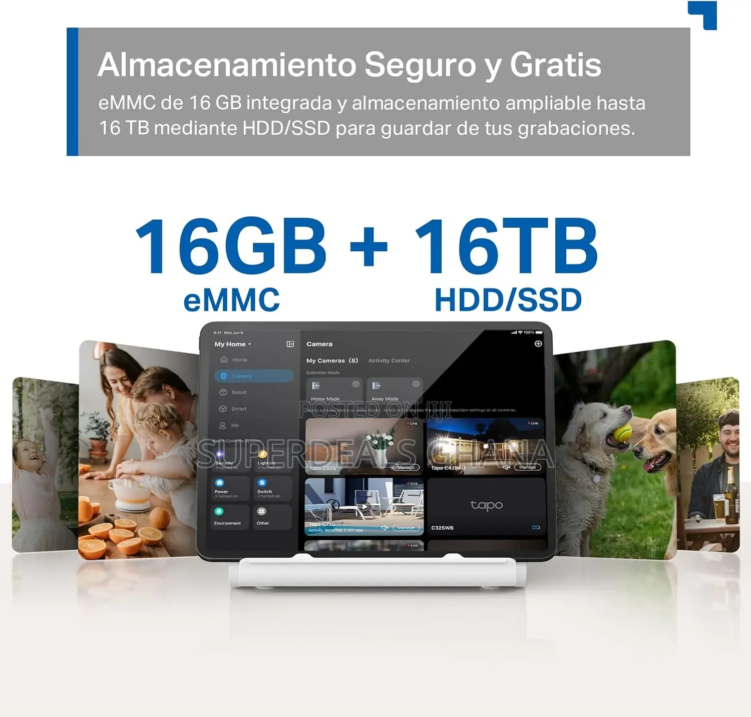 Tapo H500 Homebase, 16gb Built-in, Memory Expandable
