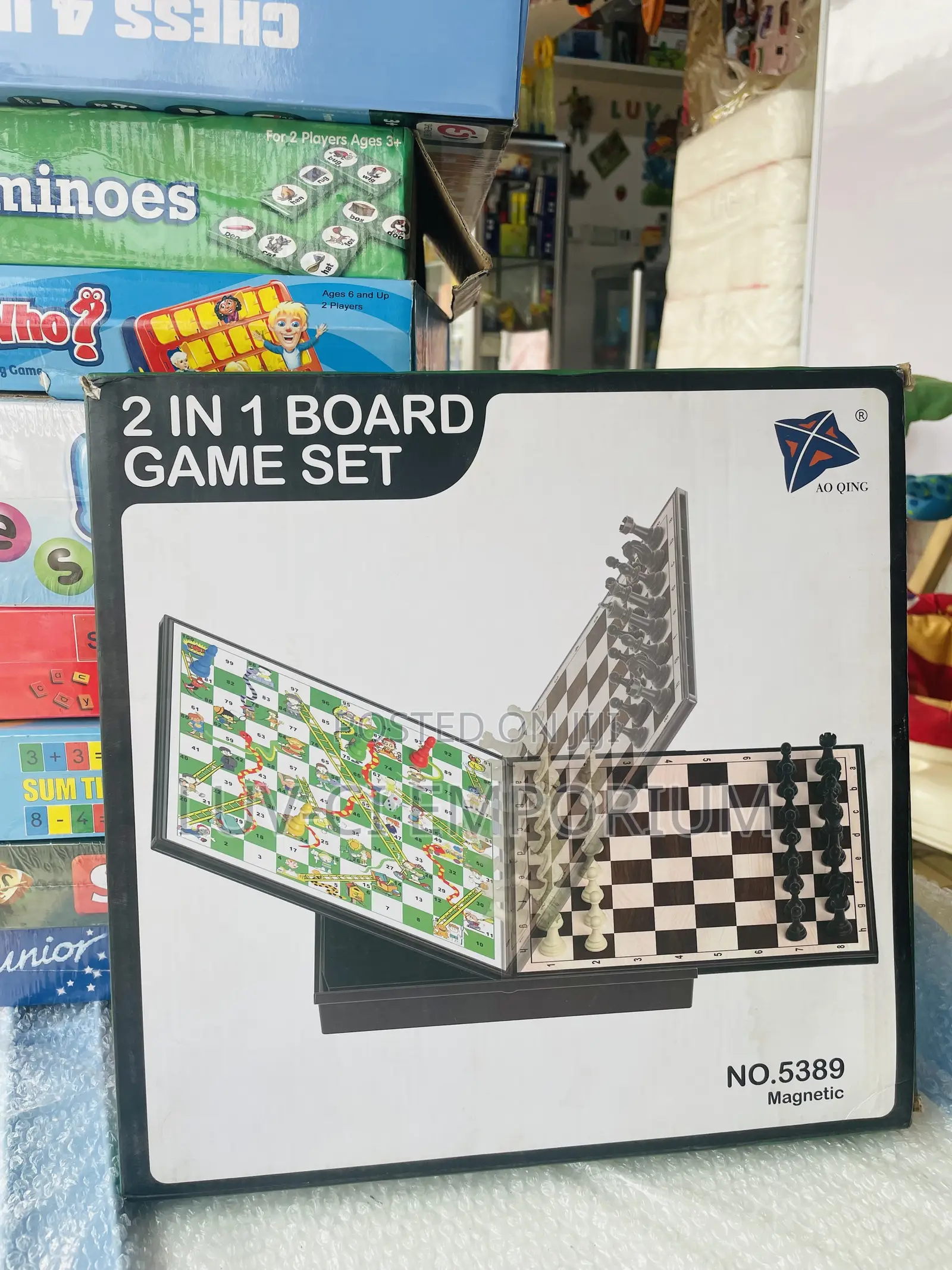 2 in 1 Board Game Set