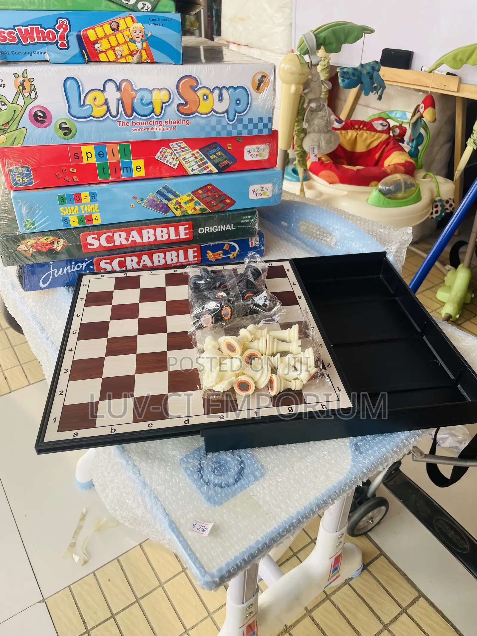 2 in 1 Board Game Set