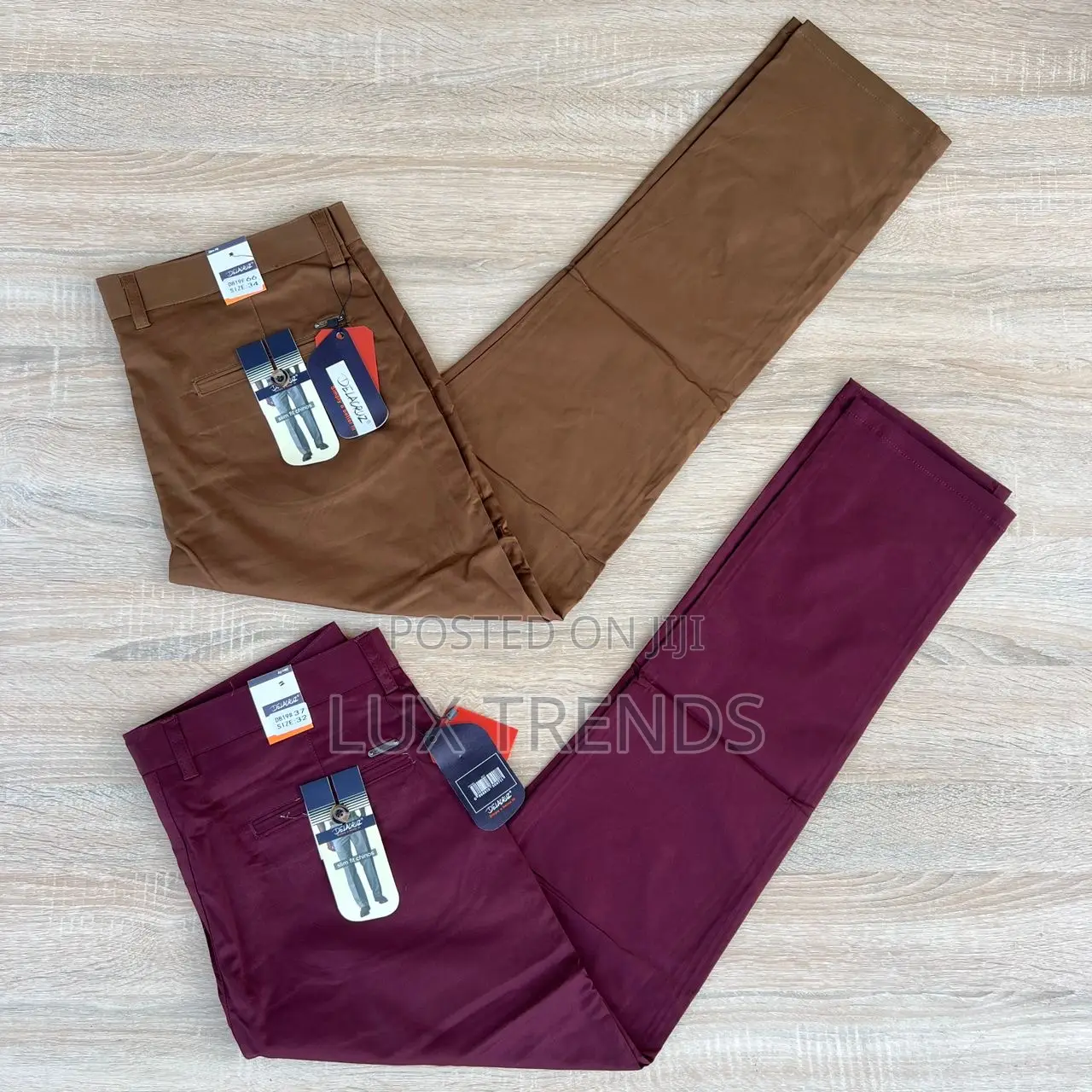 Original Stretch Khaki Trousers
