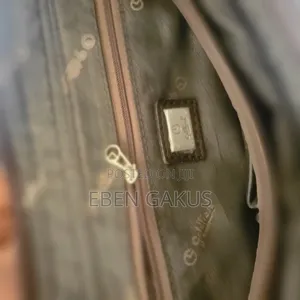 Original Goldlion Leather Briefcase – Brownoffice Laptop Bag(Uk Used)