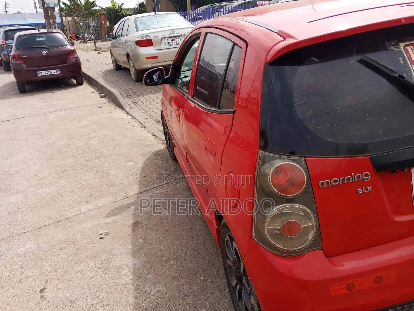 Kia Morning 2012 Red