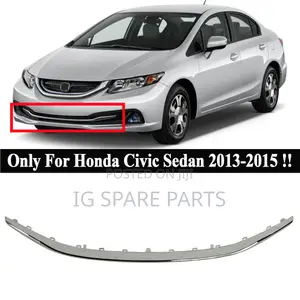 Honda Civic 2013-2016 Front Bumper Chrome