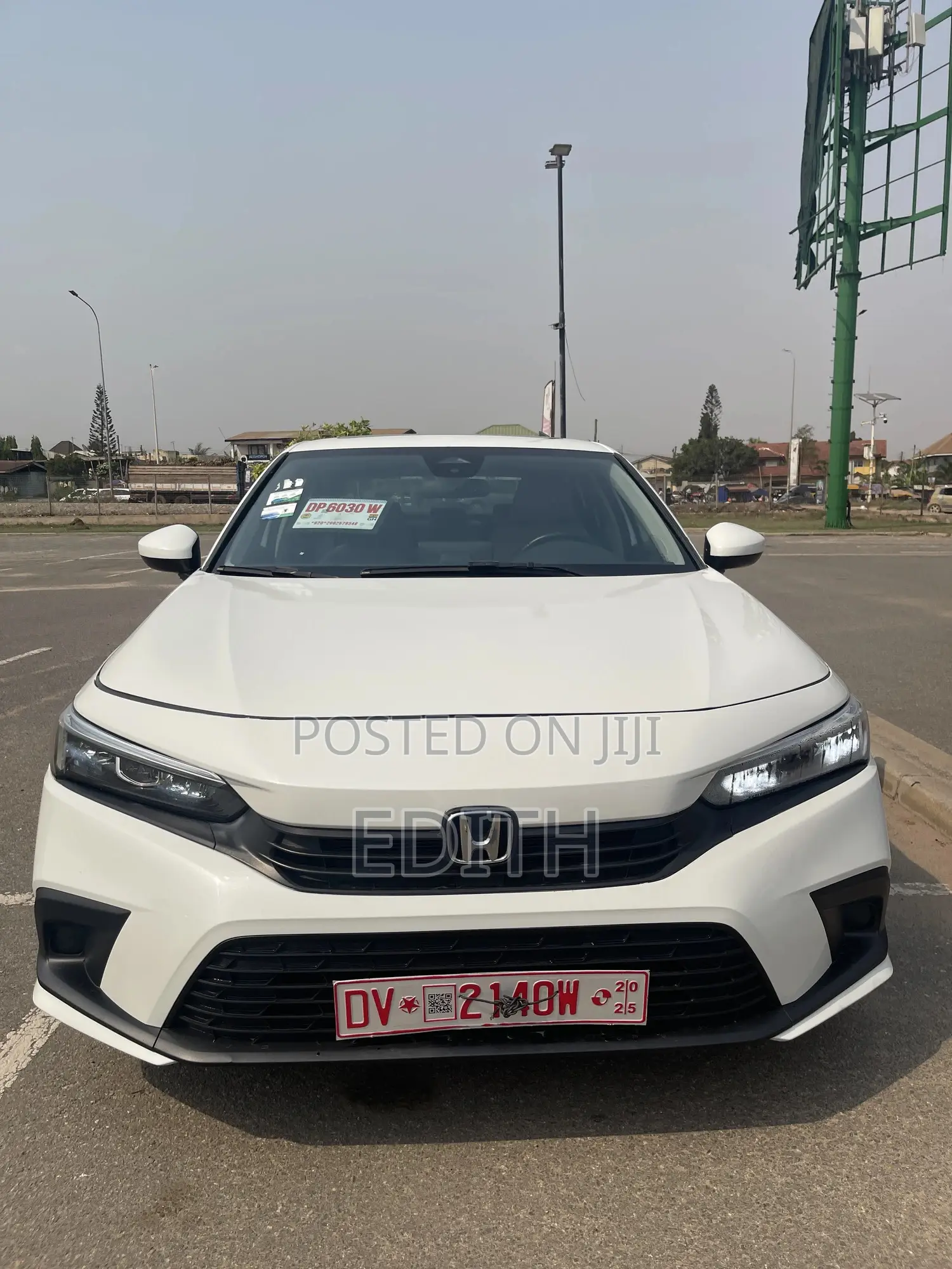 Honda Civic EX-L 2022 White