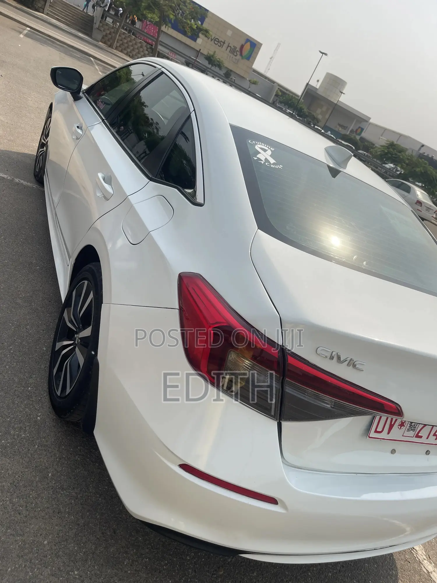 Honda Civic EX-L 2022 White