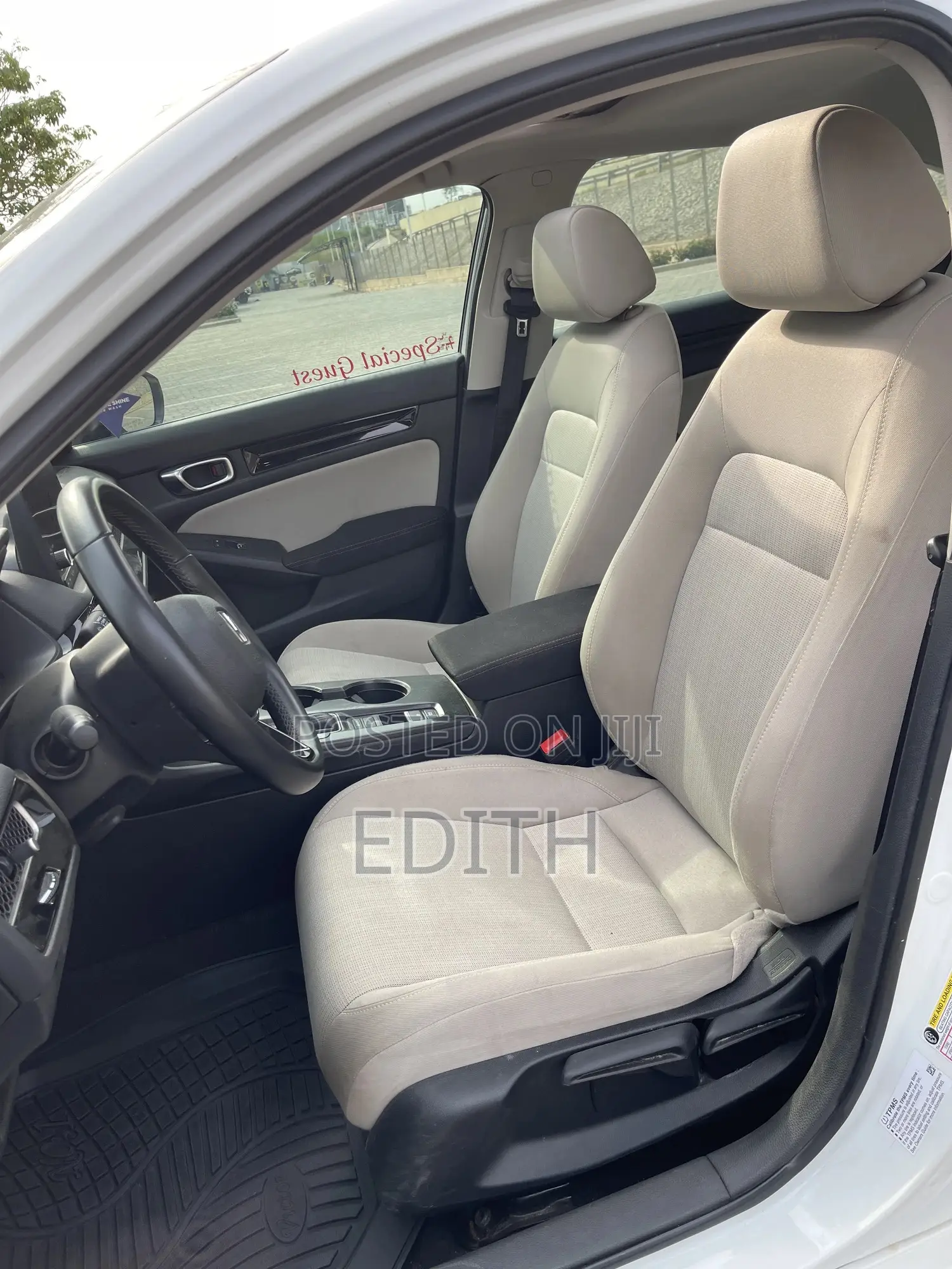 Honda Civic EX-L 2022 White