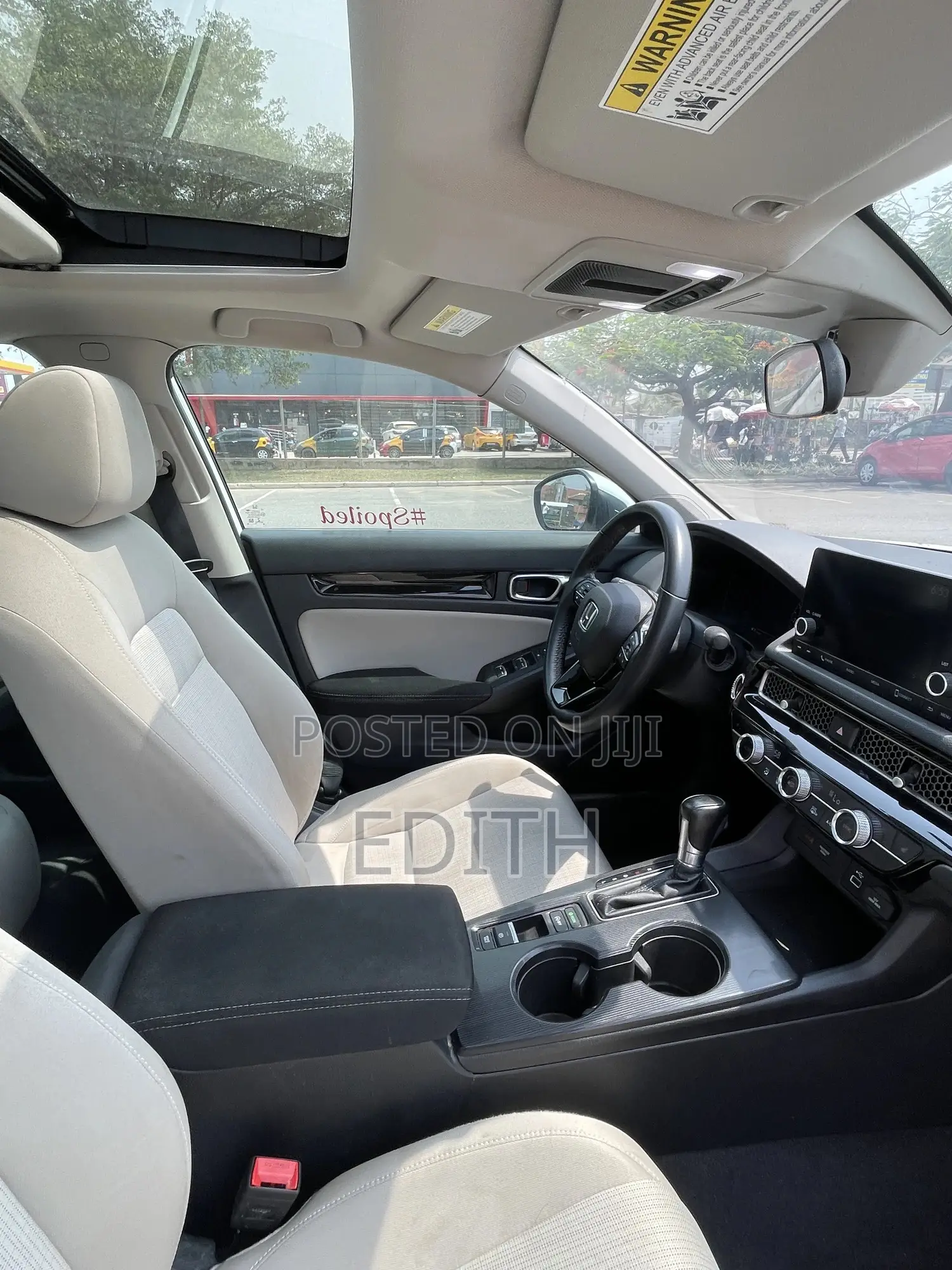 Honda Civic EX-L 2022 White