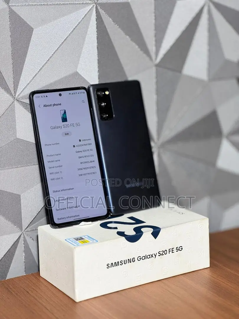 New Samsung Galaxy S20 FE 5G 128 GB Black