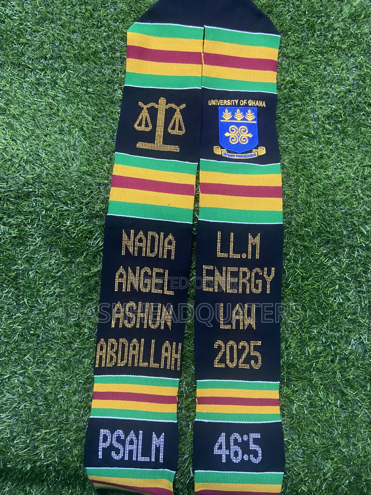 Law Kente Sash