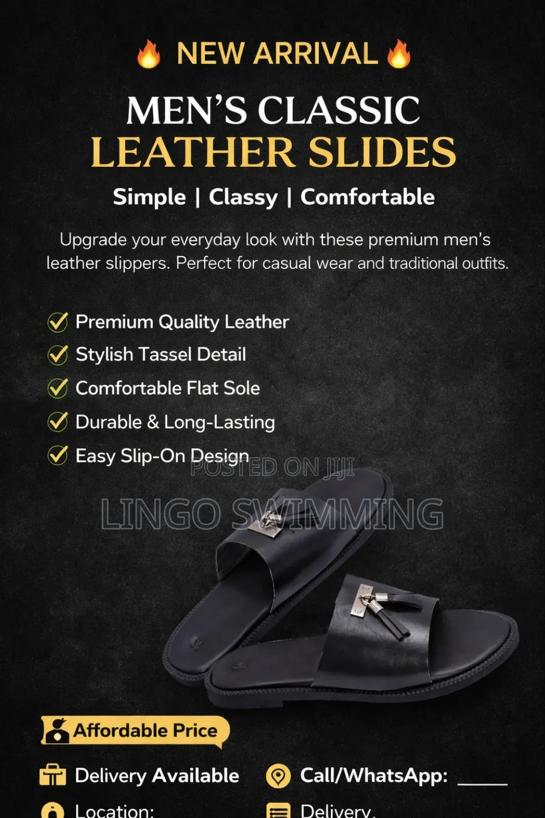 Mens Slippers