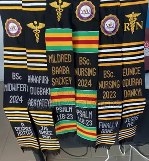 Latest Nursing Kente Sashes
