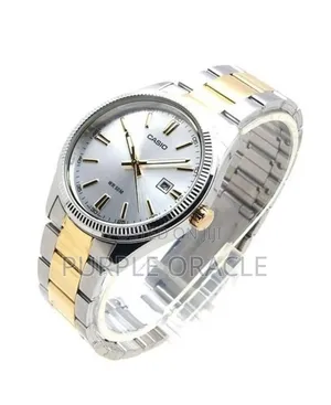 Casio Enticer Datejust Mpt -1302 Psg Watch