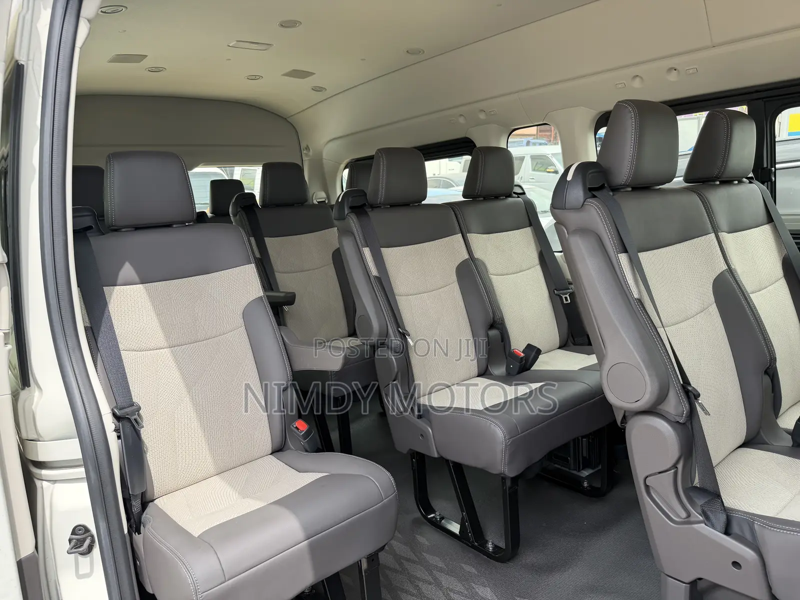New Toyota HiAce 2025 White