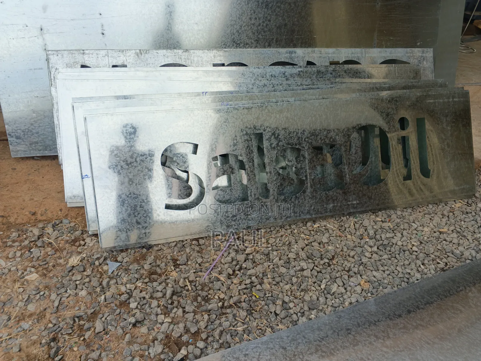 CNC Laser Metal Plate Design