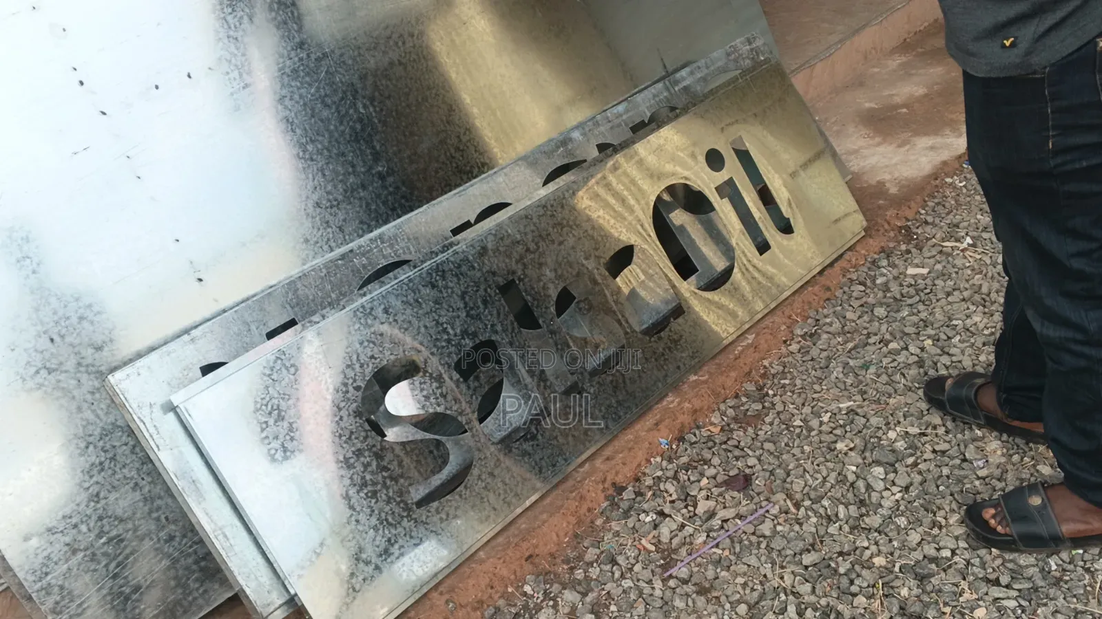 CNC Laser Metal Plate Design
