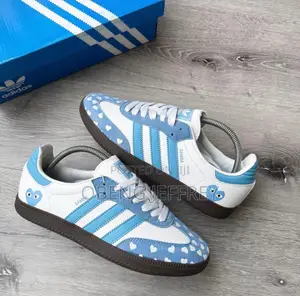 Original Adidas Samba Comme De Garçon Blue