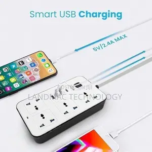 3 Usb Ports 1 Type-C, Power Hub, Power Extension Socket