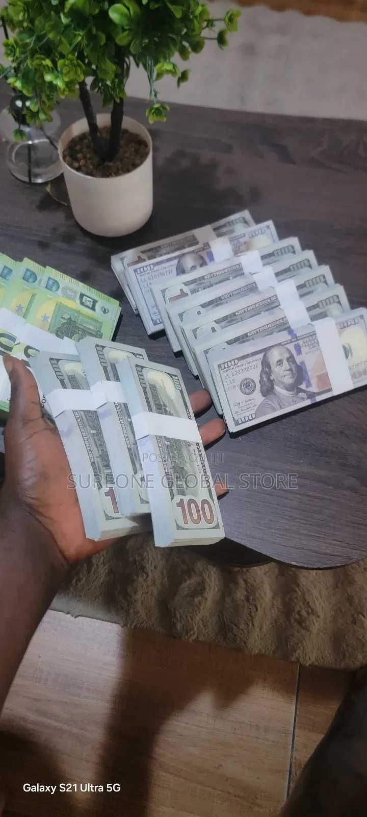 Euro and Dollar Prop
