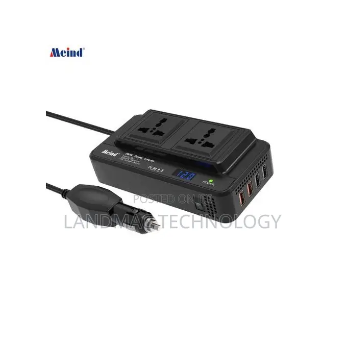 200w Car Power Inverter 12v Dc To 220v Ac Converter For Car