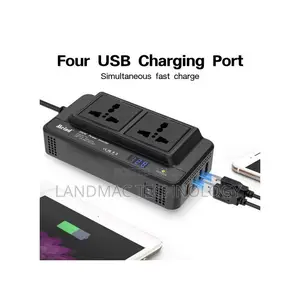 200w Car Power Inverter 12v Dc To 220v Ac Converter For Car