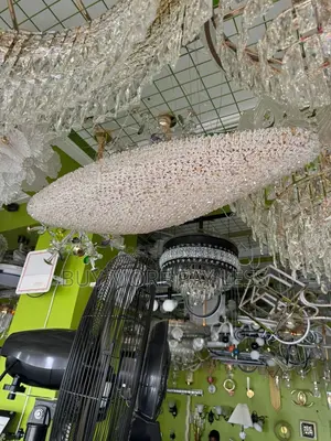 Crystal Oval Chandelier