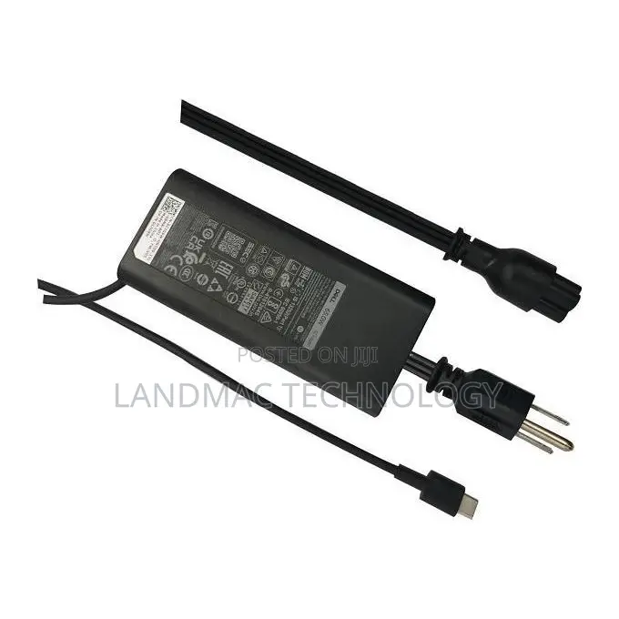 Dell Laptop Charger 65w Usb Type-C Ac Power Adapter