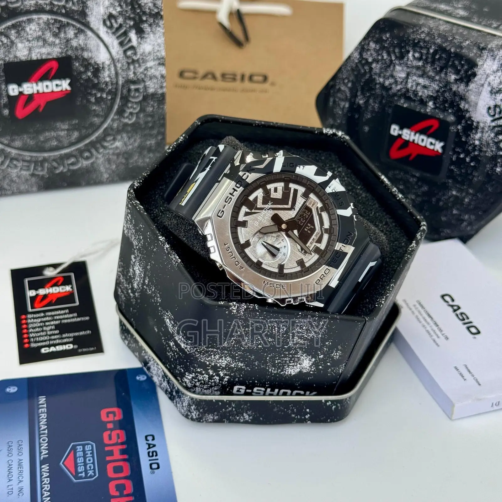 G-Shock Prism Dial Edition – Rugged Style Chronograph Watch