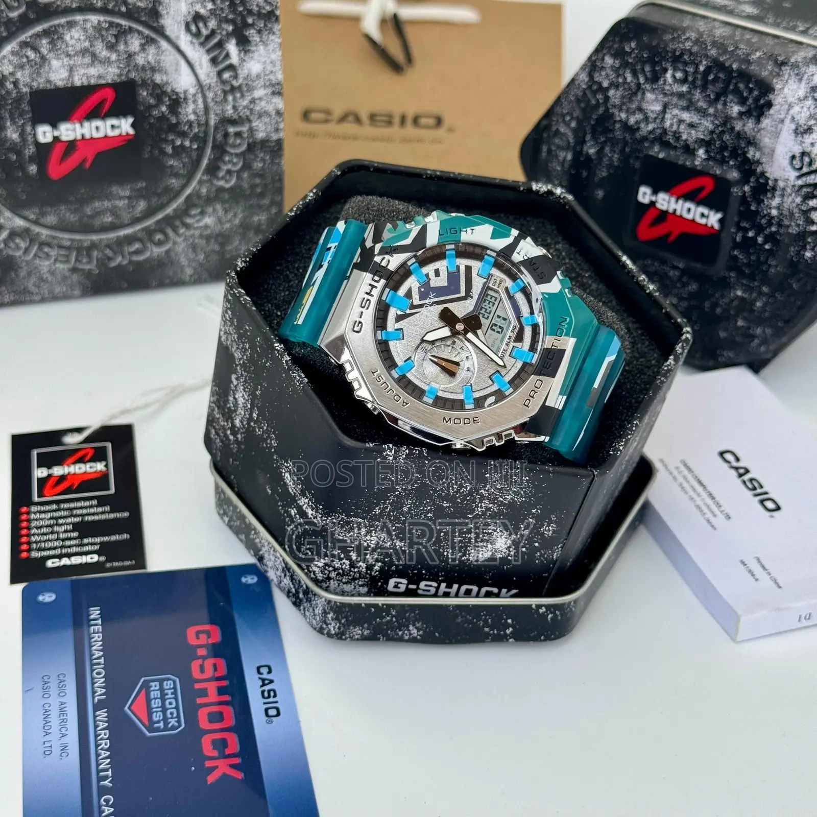 G-Shock Prism Dial Edition – Rugged Style Chronograph Watch
