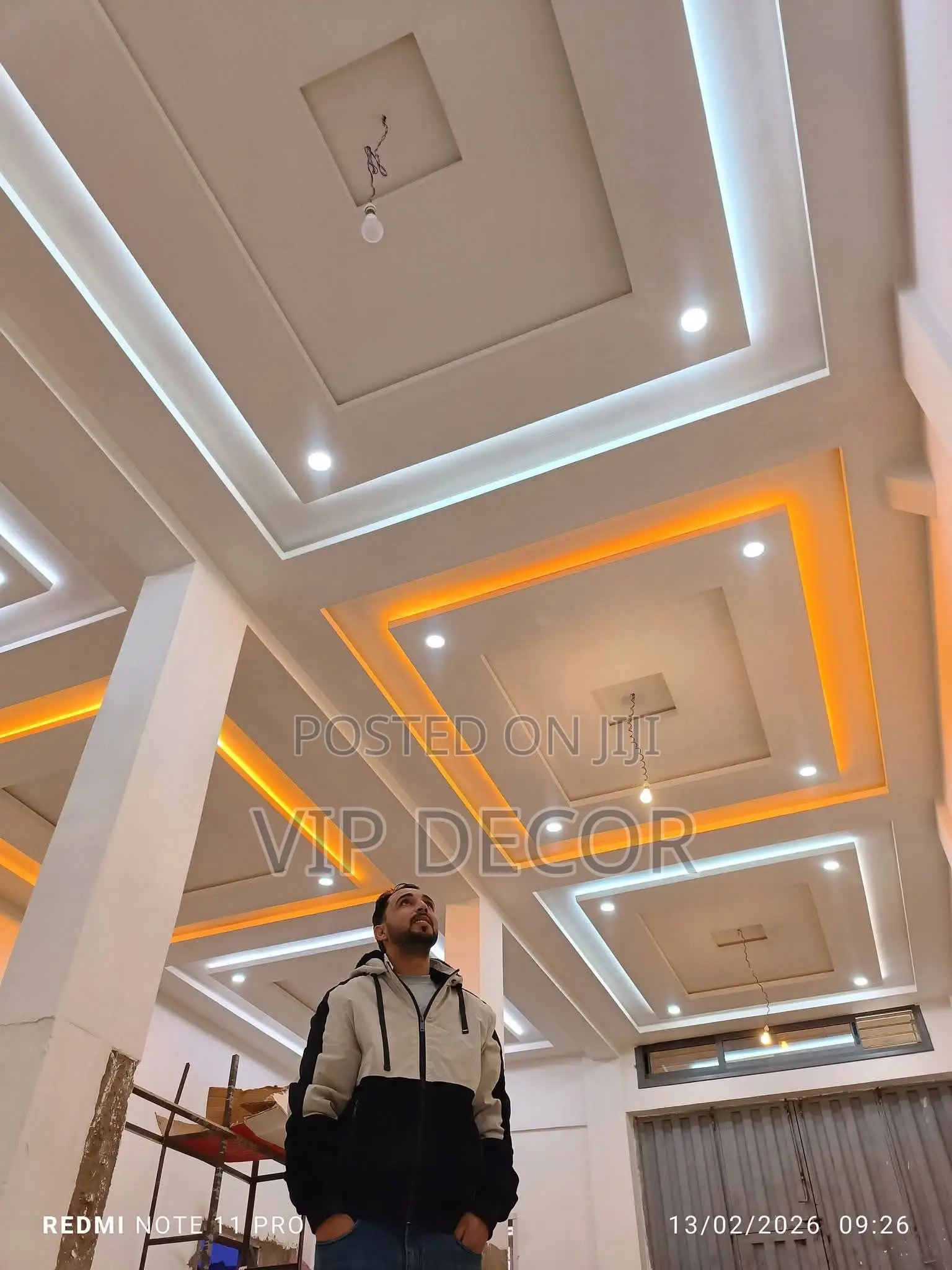 P.O.P Ceiling With Vip Decor