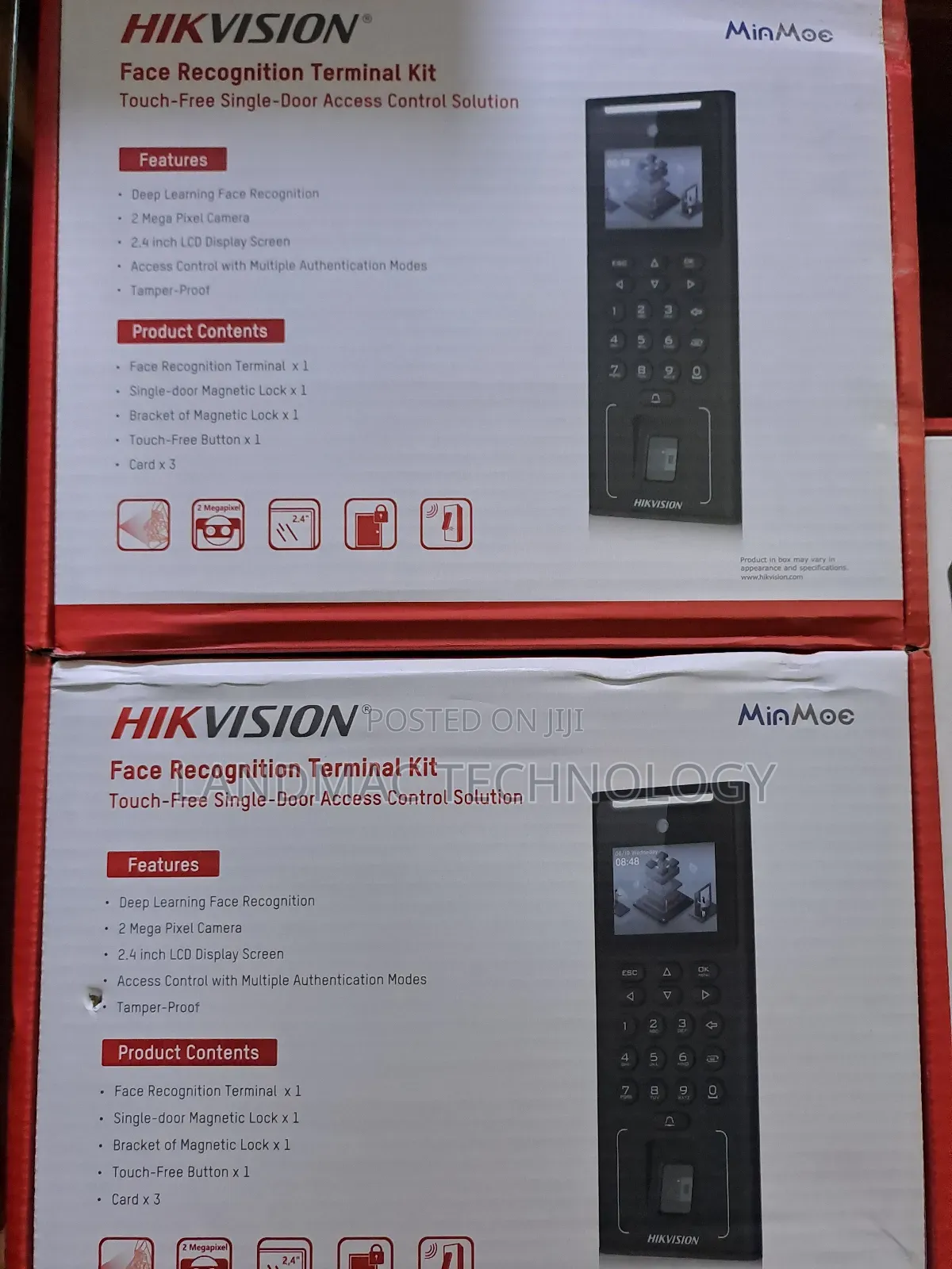 Hikvision Access Control Fingerprint And Facial Recognition Wifi
